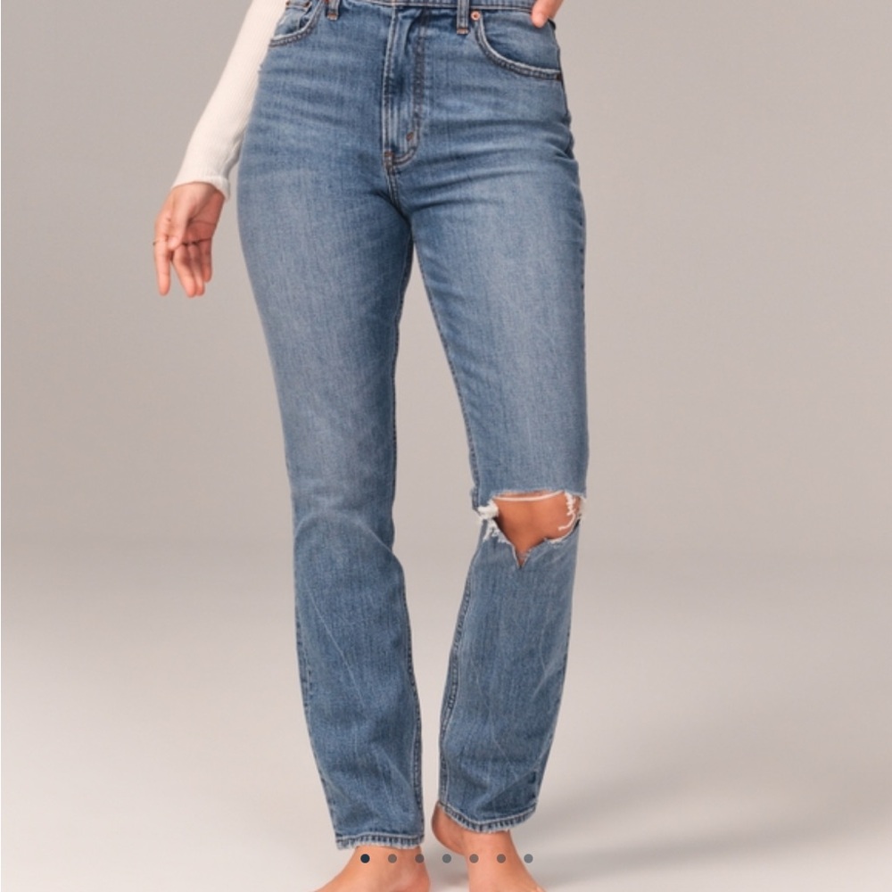 Abercrombie 90’s Ultra High Slim Straight